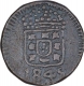 Copper Four and Half Reis Coin of Maria II of Goa of Indo Portuguese.