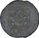 Copper Seven & Half Reis Coin of Maria II of Goa of Indo Portuguese.