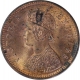 Copper Half Pice Coin of Victoria Empress of 1889.