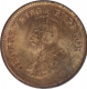 Bronze Half Pice Coin of King George V of 1912.