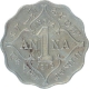 Cupro Nickel One Anna Coin of King George V of Bombay Mint of 1913.