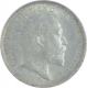 Silver Two Annas Coin of King Edward VII of 1907.