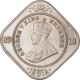 Cupro Nickel Two Annas Coin of King George V of Calcutta Mint of 1918.