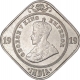 Cupro Nickel Two Annas Coin of King George V of Calcutta Mint of 1919.