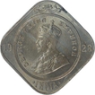 Cupro Nickel Two Annas Coin of King George V of 1928.  