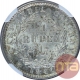 Silver One Quarter Rupee Coin of Victoria Queen of 1840.