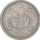 Silver Half Rupee Coin of King George V of Calcutta Mint of 1912.