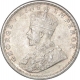 Silver Half Rupee Coin of King George V of Calcutta Mint of 1912.