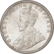 Silver Half Rupee Coin of King George V of Bombay Mint of 1919.