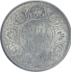 Silver Half Rupee Coin of King George VI of Calcutta Mint of 1939.