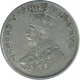 Cupro Nickel Eight Annas Coin of King George V of Calcutta Mint of 1919.