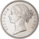 Silver One Rupee Coin of Victoria Queen of Calcutta Mint of 1840.