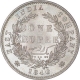 Silver One Rupee Coin of Victoria Queen of Calcutta Mint of 1840.