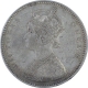 Silver One Rupee Coin of Victoria Queen of 1862.