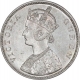 Silver One Rupee Coin of Victoria Queen of Bombay Mint of 1862.