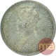 Silver One Rupee Coin of Victoria Empress of 1877.