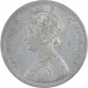 Silver One Rupee Coin of Victoria Empress of 1883.