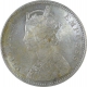 Silver One Rupee Coin of Victoria Empress of 1885.