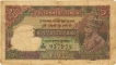 British India Five Rupees Note of British India Signed by J W Kelly.