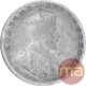 Error Silver One Rupee Coin of King George V.