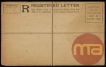 Registered Mint Envelope Victoria Queen issued in 1886.