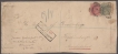 Rare Registered Envelope of King Edward post to Chuchura