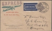 Aeroplane Mail Cover of 4th Dutch mail plane to Rangoon from Calcutta