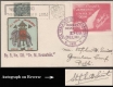 Scout Jambore Rocket mail cover with RED Label