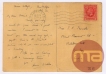 Autograph of Homi Bhabha on Picture Post Card.