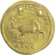 Gold Aureus Coin of Ancient Roman of Septimius Severus.