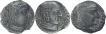 Silver Drachma Coins of Rudrasena I of Western Kshatrapas of Kardamaka Family.