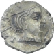 Silver Drachma Coin of Damajadashri II of Western Kshatrapas of Kardamaka Family.