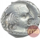 Silver Drachma Coin of Rudrasimha II of Western Kshatrapas of Kardamaka Family.