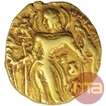 Gold Dinar Coin of Chandragupta II of Gupta Dynasty of Archer Type.