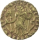 Gold Dinar Coin of Samatata of Post Guptas.