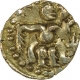 Gold Aka Coin of Raja Raja I of Chola Empire.