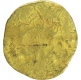 Gold Pagoda Coin of Chalukyas of Kalyana of Punch Marked Type.