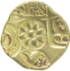 Very Rare Gold Padma Tanka Coin of Krishna Deva of Yadavas of Devagiri. 