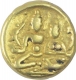 Gold Varaha Coin of Pratapadevaraya I of Vijayanagara Empire.