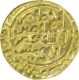 Gold One Tanka Coin of Ghiyath ud Din Balban of Hadrat Delhi Mint of Dehli Sultanate.