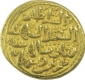 Gold Dinar Coin of Muhammad Bin Tughluq of Delhi Sultanate.