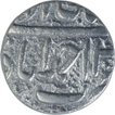 Silver One Rupee Coin of Akbar of Ahmadabad Mint of Aban Month.
