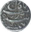 Silver One Rupee Coin of Akbar of Allahabad Mint.