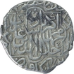 Silver One Rupee Coin of Akbar. 