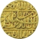 Gold Mohur Coin of Akbar of Agara Dar ul Khilafa Mint.