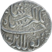 Silver One Rupee Coin of Jahangir of Ahmadabad Mint of Shahrewar Month.