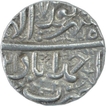 Silver One Rupee Coin of Jahangir of Ahmadabad Mint of Shahrewar Month.