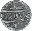 Silver One Rupee Coin of Jahangir of Lahore Mint.