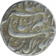 Silver One Rupee Coin of Jahangir of Qandahar Mint of Azar Month.  