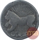 Silver Zodiac Rupee Coin of Jahangir of Ahmadabad Mint.